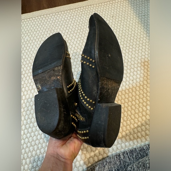 Anine bing charlie boots gold studded 5 - Picture 5 of 6